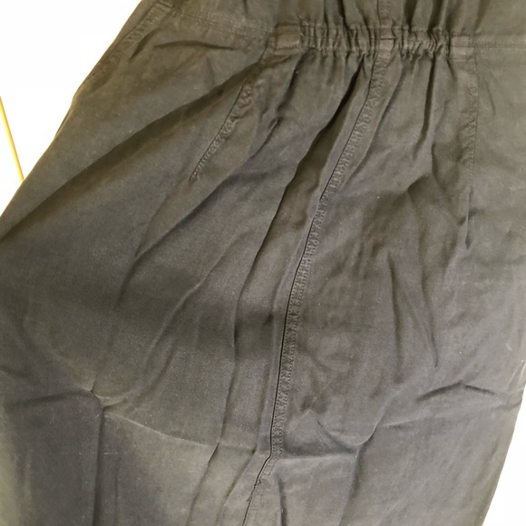 Nwt j crew factory black collared shirt dress sz0 - Picture 6 of 8